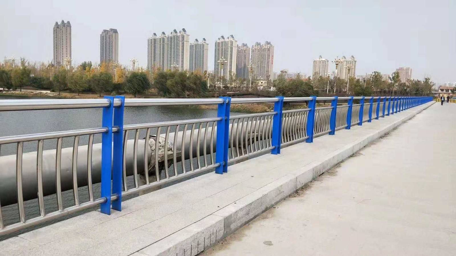 九江不锈钢河道护栏